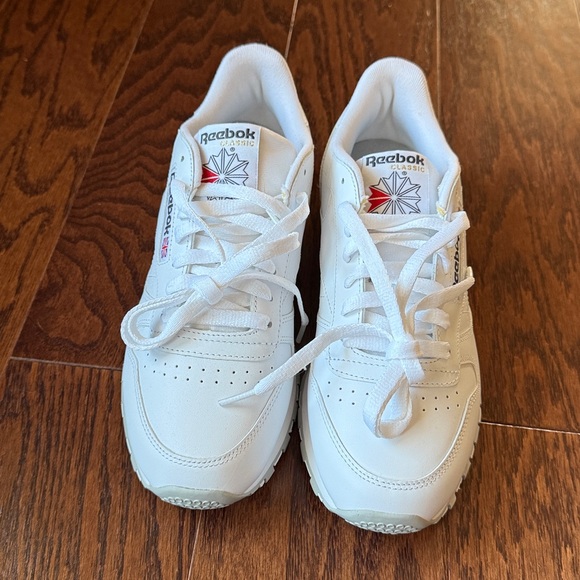 Reebok White Leather Sneakers - Picture 2 of 6